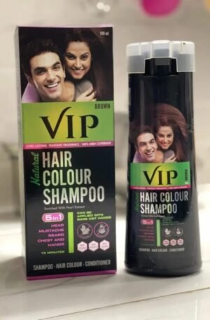 VIP Hair Colour Shampoo | Glove Free Ammonia Free Hair Dye