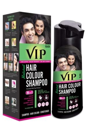 VIP HAIR COLOUR SHAMPOO (FIVE IN ONE)
