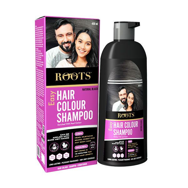 ROOTS Hair Color Shampoo (400 ml) - Zee Brand Shop